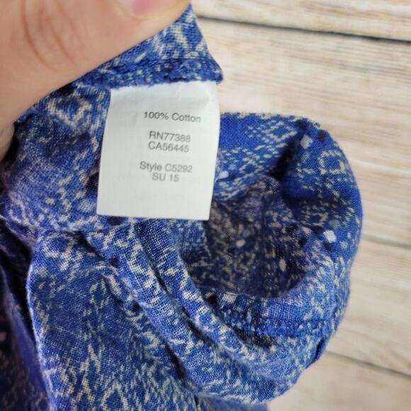 Madewell Cover-Up Halter Romper in Peruvian Stripe Size Small - Picture 7 of 8